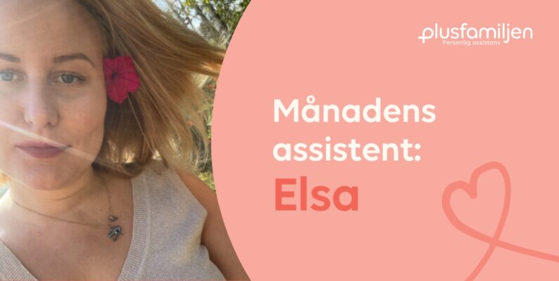 Elsa personlig assistent plusfamiljen